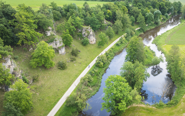 Altmühltal Radweg bis zur Donau