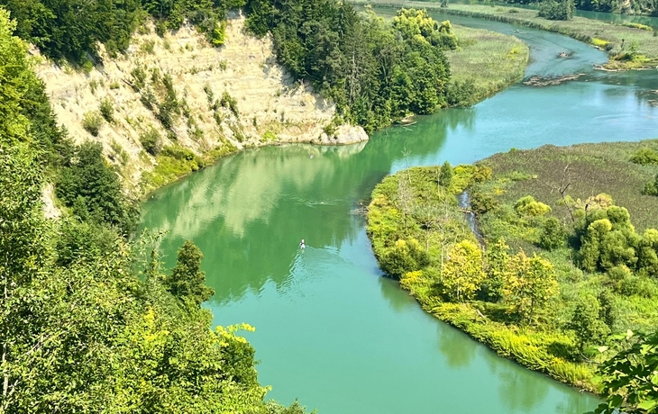 Iller-Radweg von Ulm nach Sonthofen