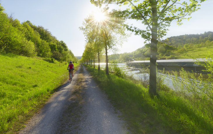 Biken am Rhein-Main-Donau-Kanal