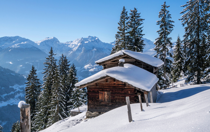 Verschneite Winterlandschaft