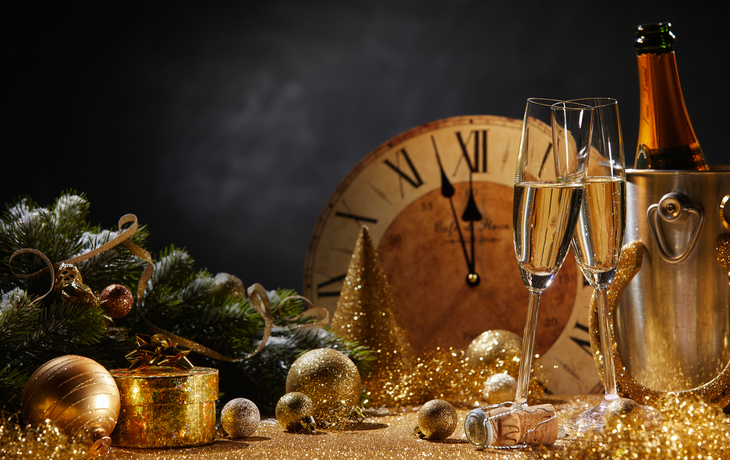 Silvesterhintergrund