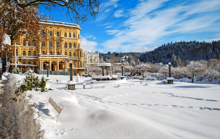 Marienbad im Winter