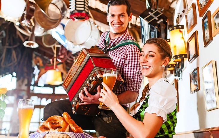 Musikanten auf der Alm