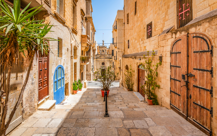 Stadtzentrum von Valletta