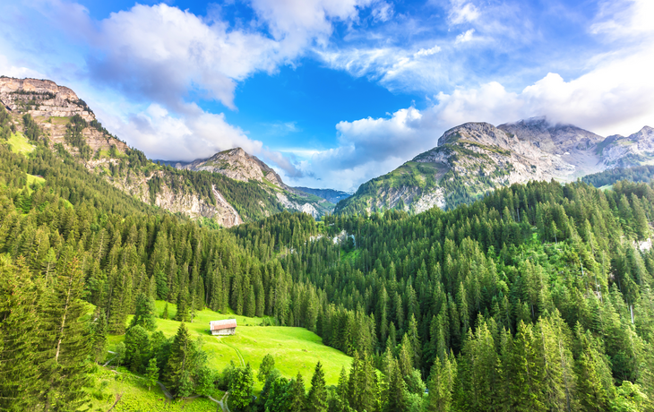 Berglandschaft bei Gstaad