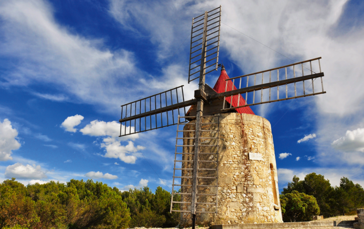Moulin de Daudet: Windmühle von Daudet in Fontvielle