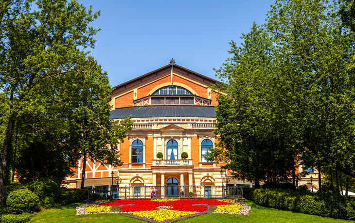 Richard-Wagner-Festspielhaus in Bayreuth, Deutschland