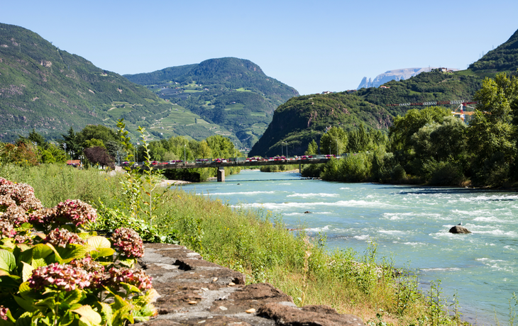 Etsch in Bozen