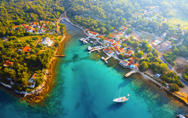 Cres von oben