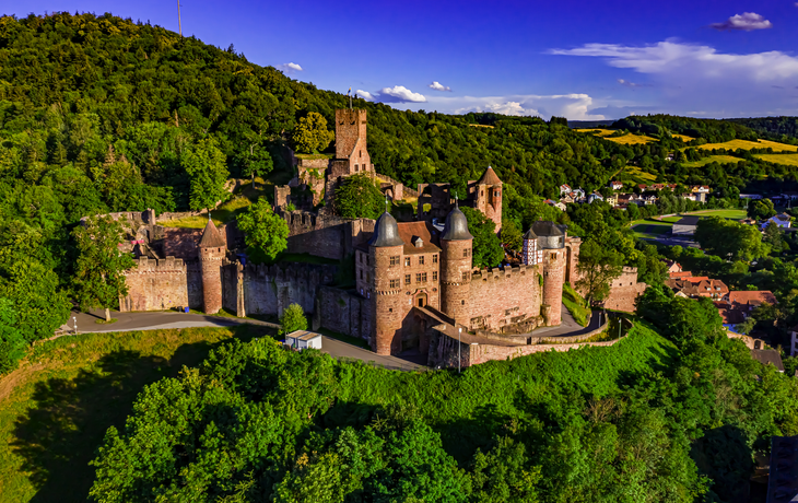 Wertheim aus der Luft