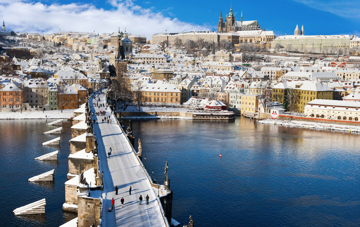 winterliches Prag