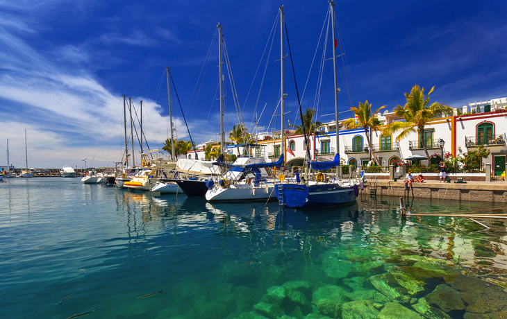 Yachthafen von Puerto de Mogan