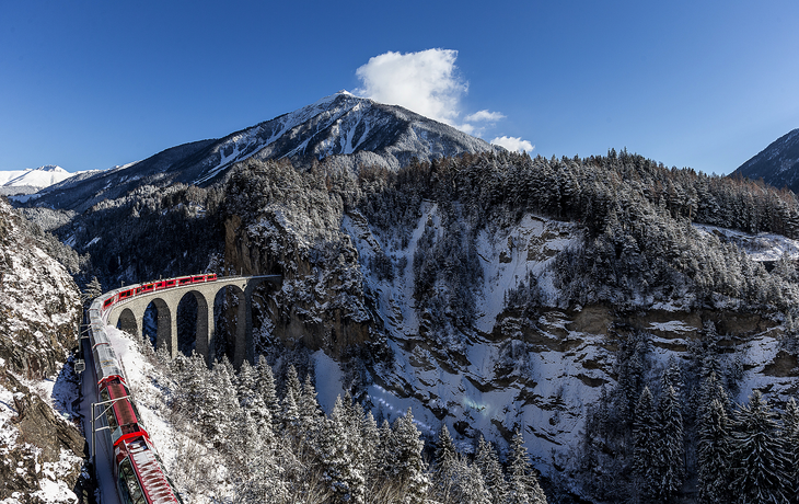 Rhätische Bahn in der Schweiz