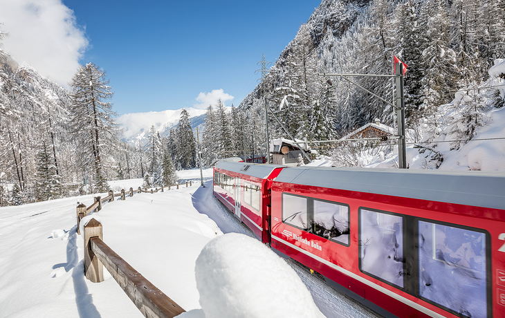 Rhätische Bahn in der Schweiz