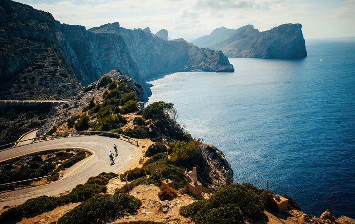 Cap de Formentor - berühmte Fahrradstraße auf Mallorca