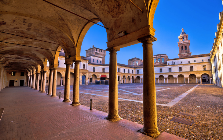 Schloss von San Giogio in Mantua, Italien
